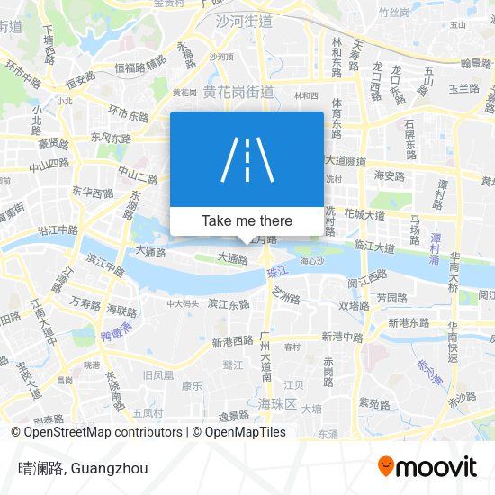 晴澜路 map
