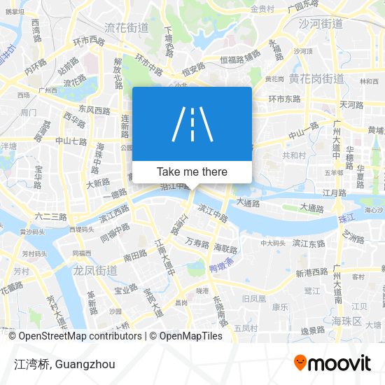 江湾桥 map