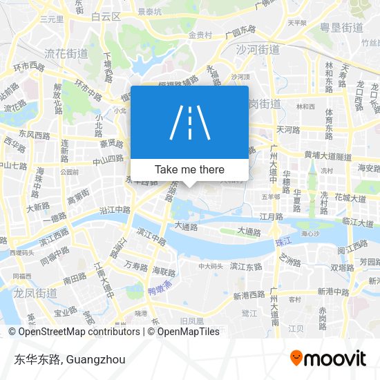 东华东路 map