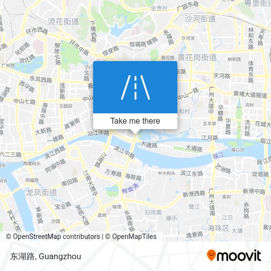 东湖路 map
