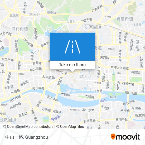 中山一路 map
