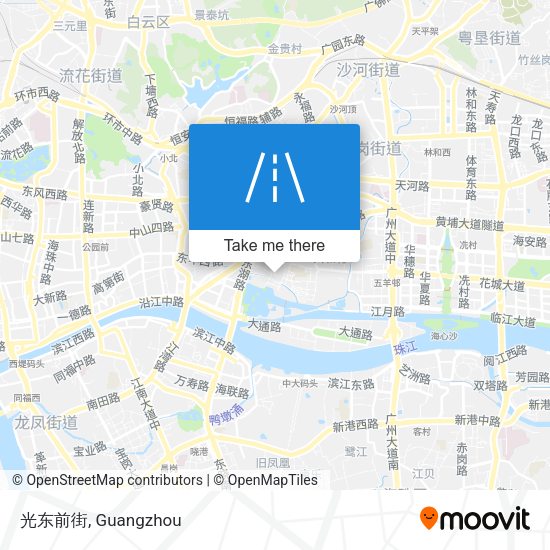 光东前街 map