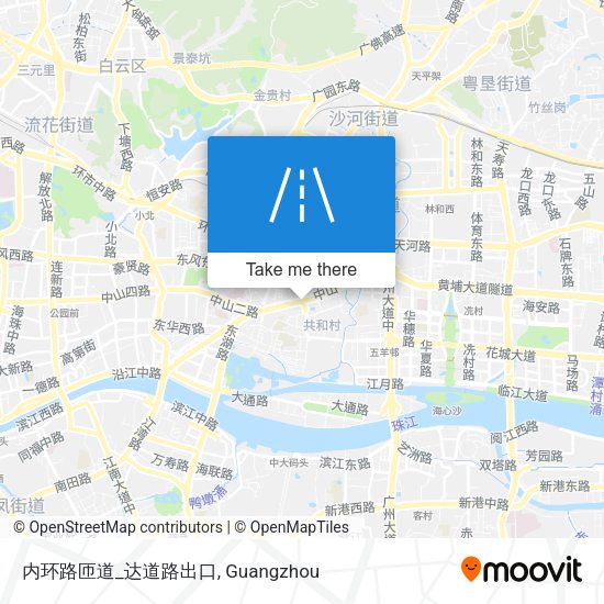 内环路匝道_达道路出口 map