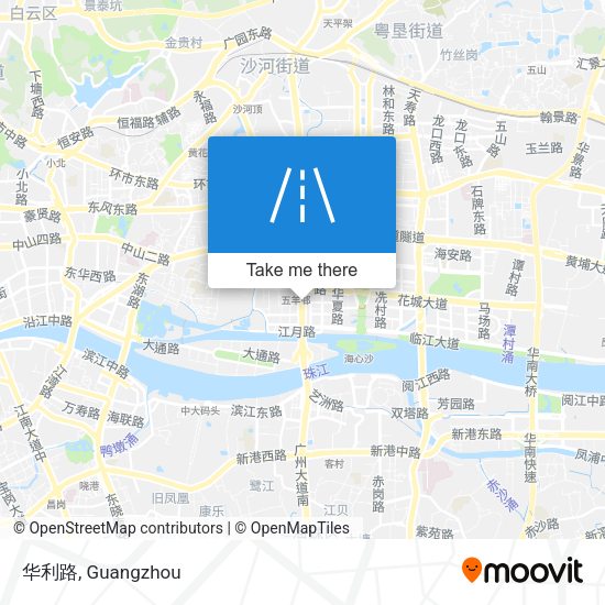 华利路 map
