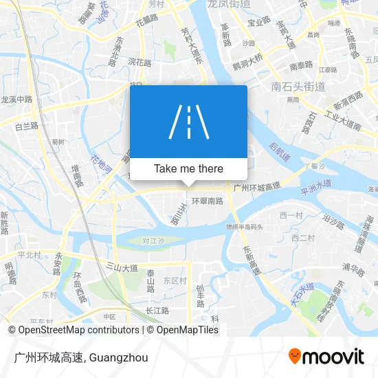 广州环城高速 map
