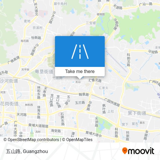 五山路 map