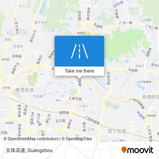 京珠高速 map