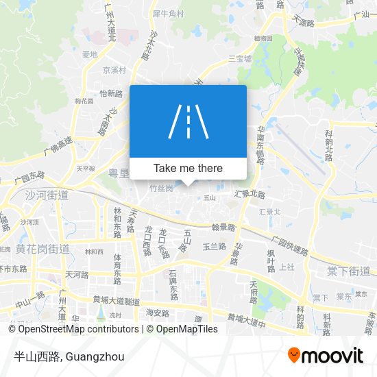 半山西路 map