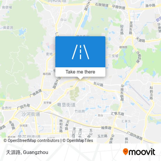 天源路 map