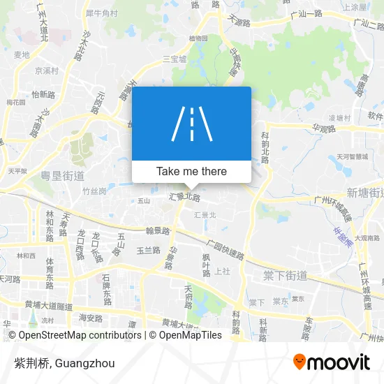 紫荆桥 map