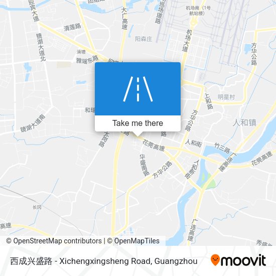 西成兴盛路 - Xichengxingsheng Road map