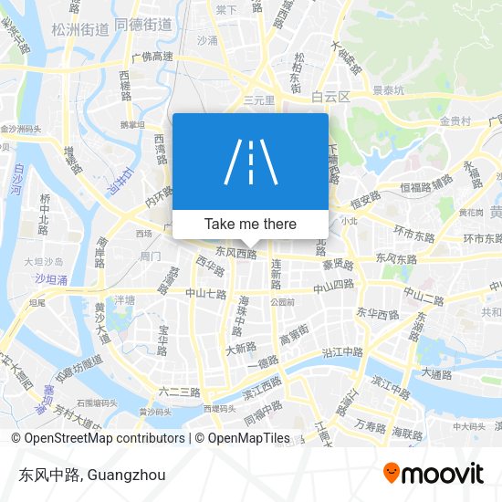 东风中路 map