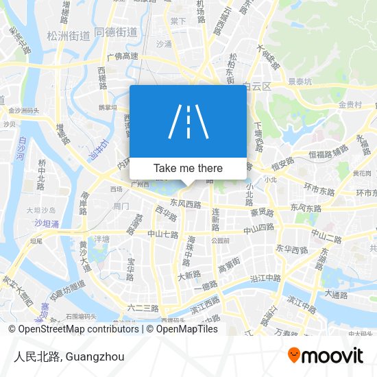 人民北路 map
