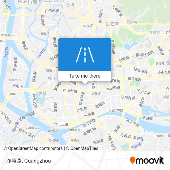 净慧路 map