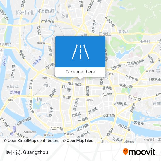 医国街 map