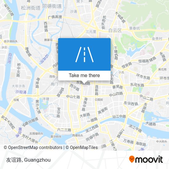 友谊路 map