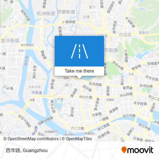 西华路 map