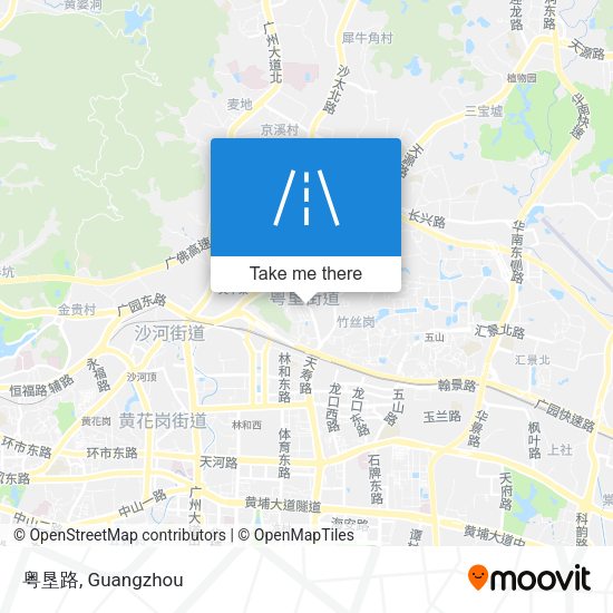 粤垦路 map