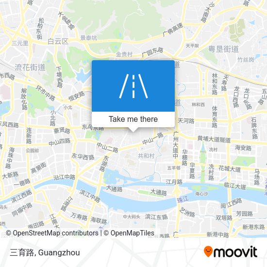三育路 map
