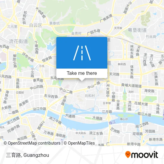 三育路 map