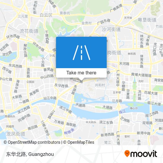 东华北路 map