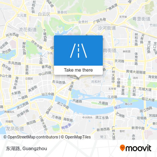 东湖路 map