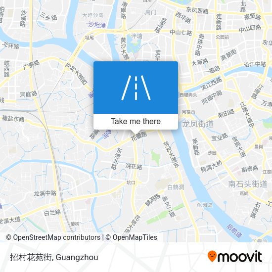 招村花苑街 map