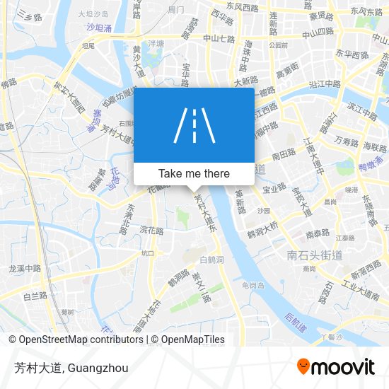 芳村大道 map