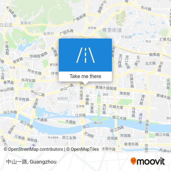 中山一路 map