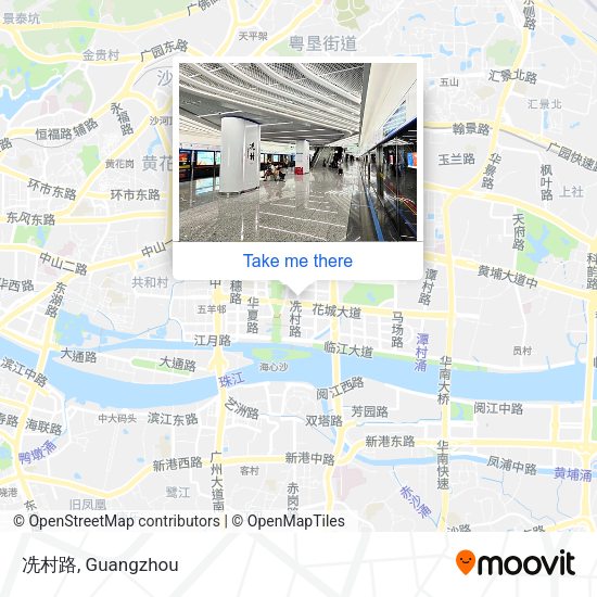冼村路 map