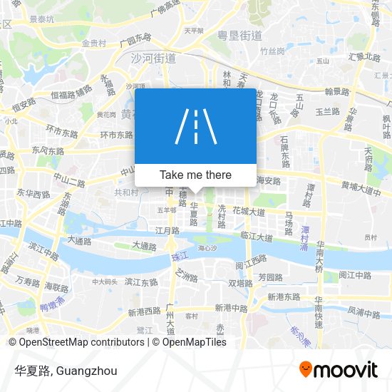 华夏路 map