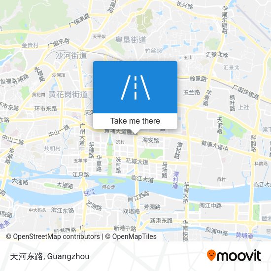 天河东路 map