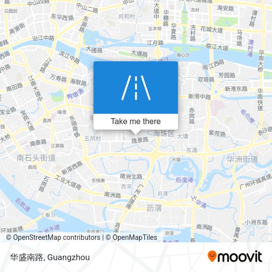 华盛南路 map