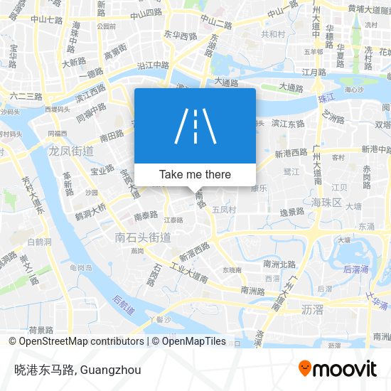 晓港东马路 map