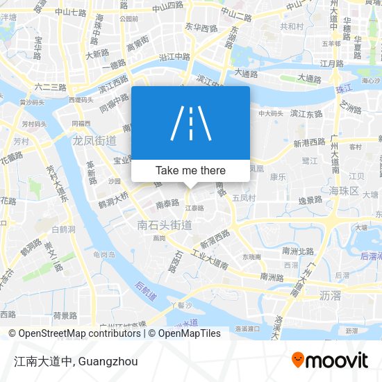 江南大道中 map