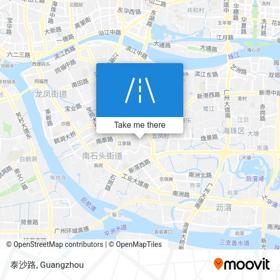 泰沙路 map