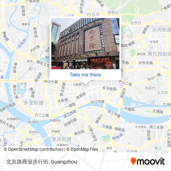 北京路商业步行街 map