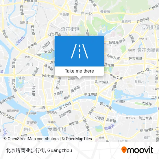 北京路商业步行街 map