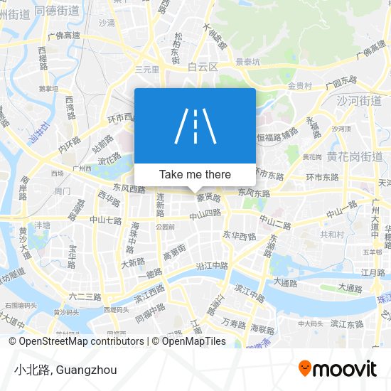 小北路 map