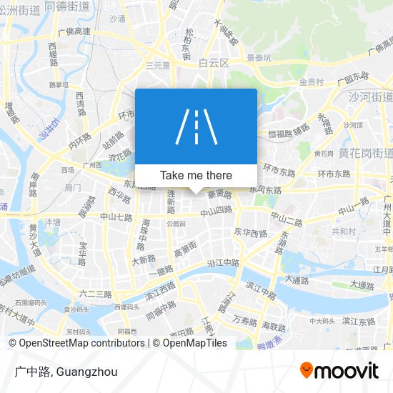 广中路 map