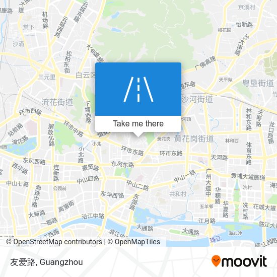 友爱路 map