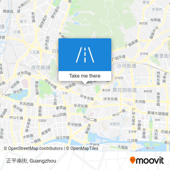 正平南街 map