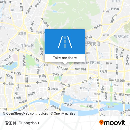 爱国路 map