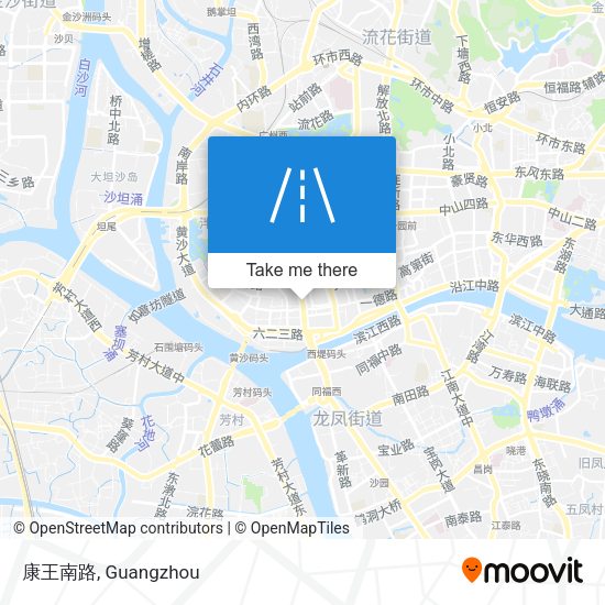 康王南路 map