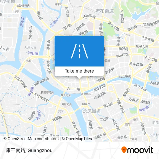 康王南路 map