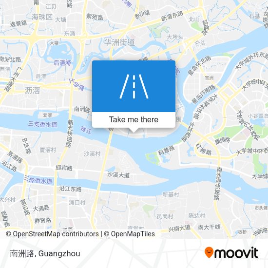 南洲路 map