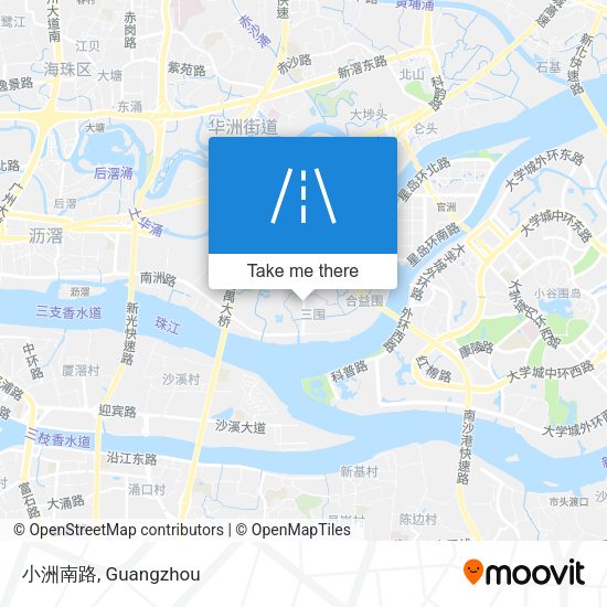 小洲南路 map
