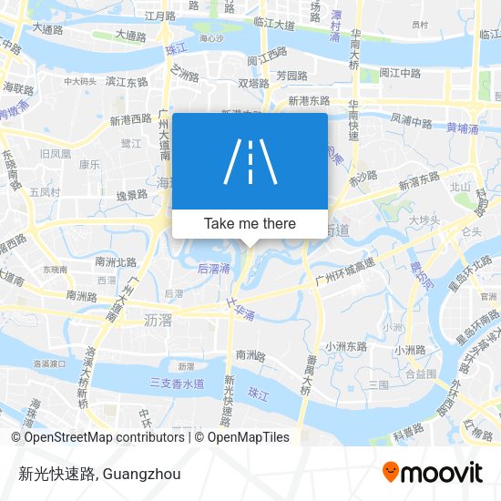 新光快速路 map