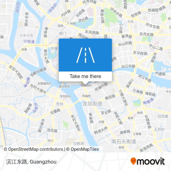 滨江东路 map