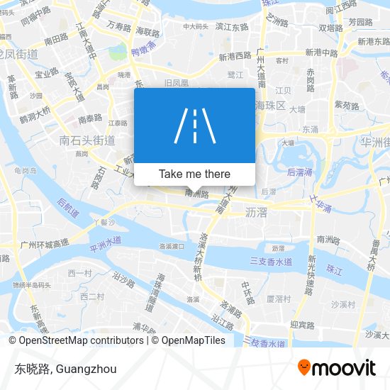 东晓路 map